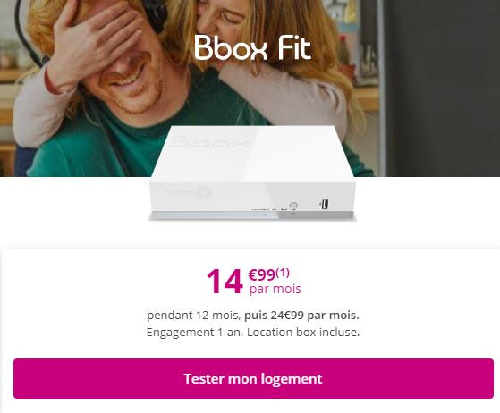 Offre Internet Bbox ADSL