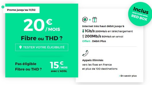 Box pas cher : l'offre RED Box à petit prix sans limite de durée