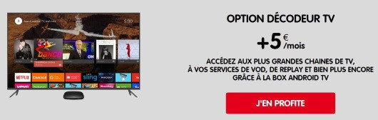 Box 4G NRJ mobile : service TV en option