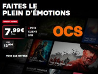 OCS pas cher avec l'abonnement SFR : 7,99 euros/mois