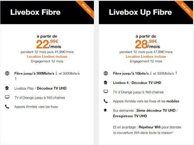 Promo LIvebox Orange