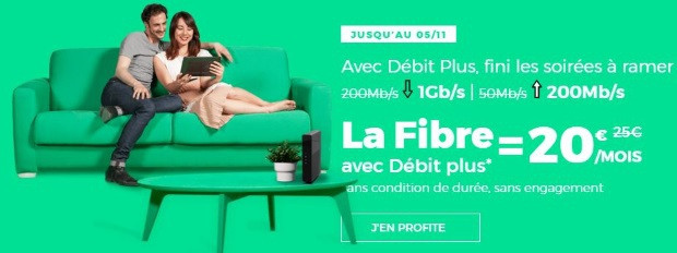 La fibre jusqu'à 1 Gb/s : Red Box