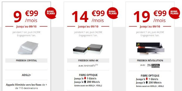 Promo Freebox