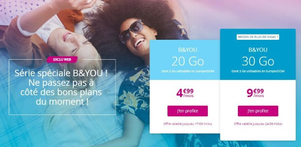 Forfait Bouygues en promo