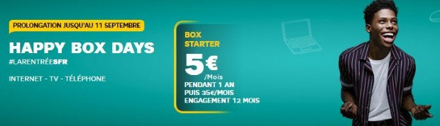 Box Internet SFR en promo