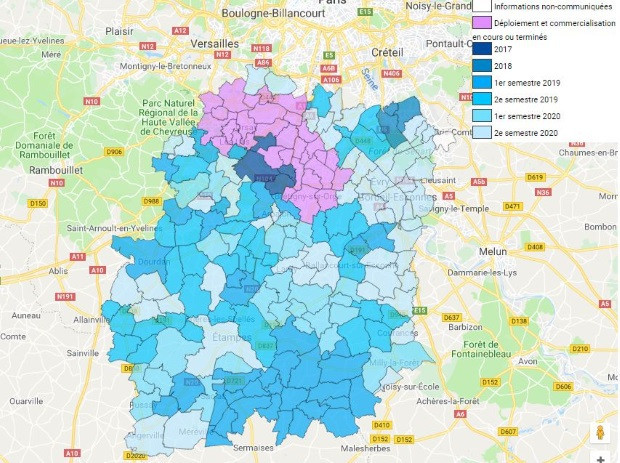 La fibre optique dans l'Essonne