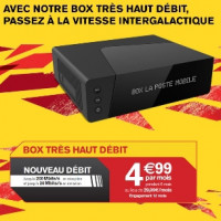 La Box THD TV Plus La poste Mobile