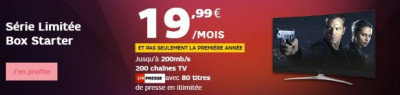 Offre Internet SFR Altice Starter en promo