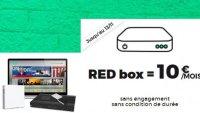 RED by SFR, la Box Série Spéciale à 10€/mois à vie