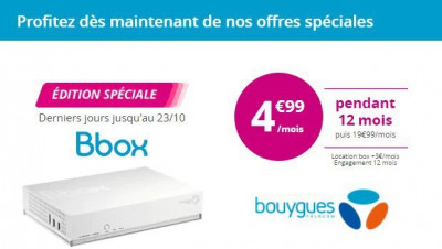 Bouygues Telecom : Internet + mobile en promotion