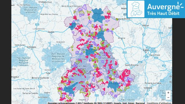 Auvergne THD et déploiement sur fonds propres en ZTD et ZMD Orange