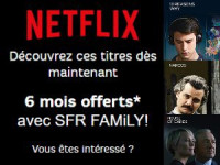 SFR propose Netflix sur ses Box internet