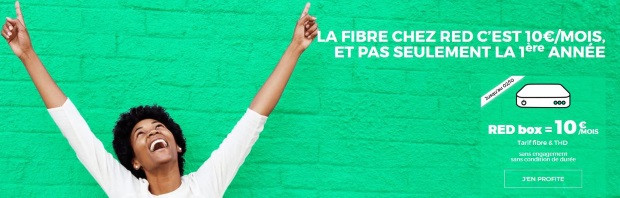 RED by SFR : abonnement fibre pas cher
