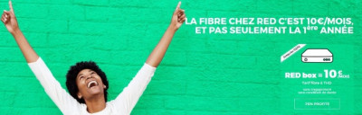 RED by SFR : abonnement fibre pas cher