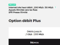 Le boost de débit payant