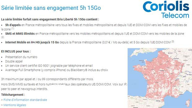 Couverture SFR chez Coriolis