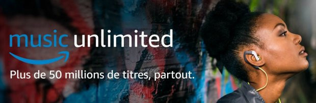 Amazon Music Unlimited : 50 millions de titres en illimité