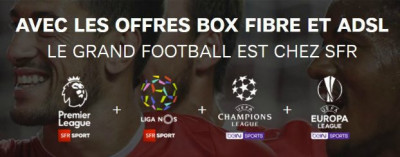 SFR : série limitée box power avec SFR Sport et BeIN Sport