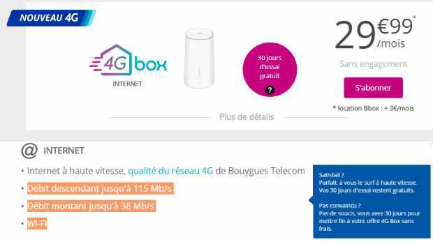 4G box, version 2 en 4G+