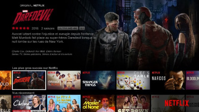 Netflix c'est Daredevil, Orange is the new black, house of cards...