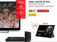 SFR : offre Internet avec Netflix gratuit 6 mois en Family