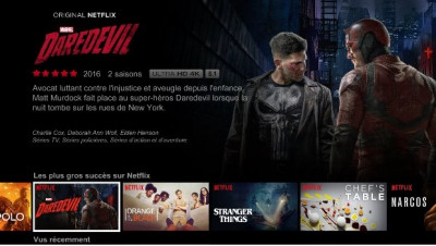 Netflix sur les box de SFR en natif