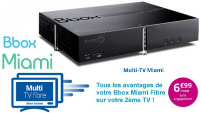 Le Multi TV en VDSL chez Bouygues Telecom à 6,99€/mois