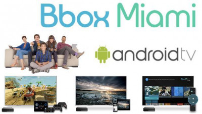 Le décodeur Android TV Bbox Miami en Multi TV