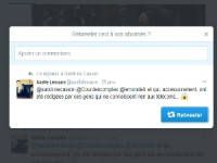 Tweet d'Axelle Lemaire