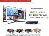 Tv et Replay sur LA FIBRE Videofutur