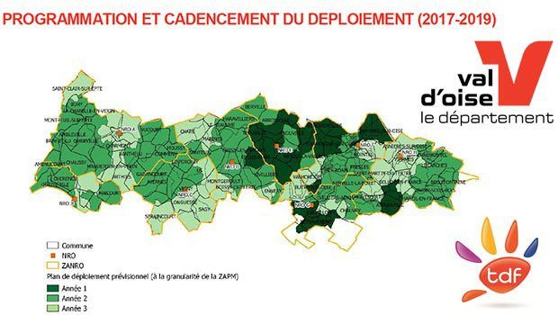 La fibre optique sur le 95