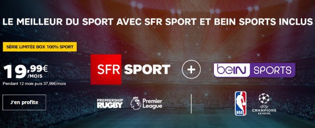 La série limitée 100% sport de SFR