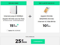 Abonnement Internet + mobile à petit prix chez RED