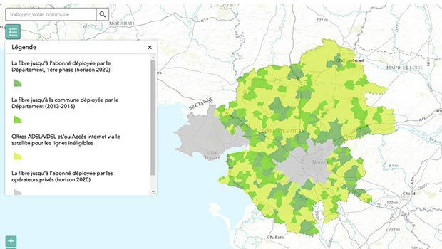 Loire Atlantique Numérique : montée en débit et projet fibre