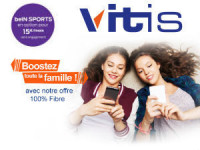 Vitis avec LA FIBRE vVideofutur et BeIN Sports en bouquet optionnel