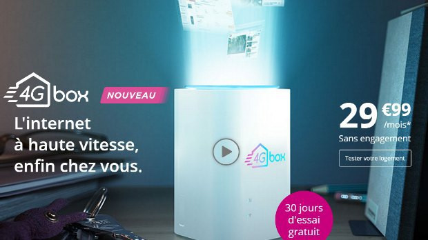 Bouygues: la 4G Box à partir de 29,99€/mois