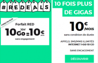 RED 10 Go en promotion