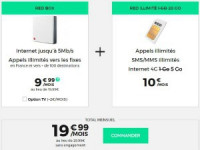 RED box + mobile 5 Go à partir de 19,99€