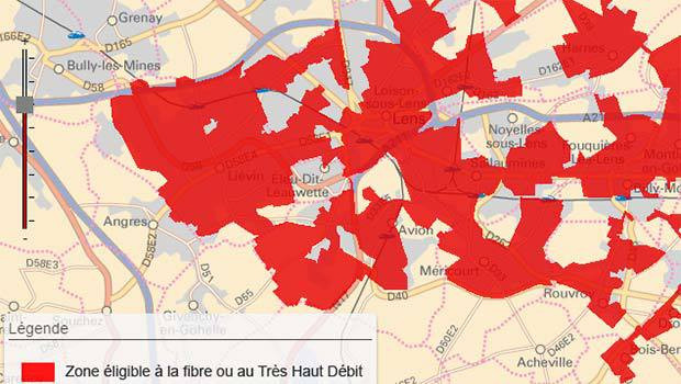 Lens-Liévin en câble avec SFR