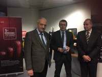 Inauguration avec Michel Heinrich, Président de la Communauté d’Agglomération d’Epinal et Didier Jenczak, Directeur des relations régionales Est de SFR