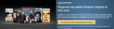 Amazon Premium pour s'abonner au service vidéo
