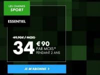 L'offre Essentiel sport sur Canal