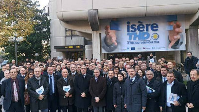 Officialisation d'Isère THD avec SFR Collectivités comme délégataire