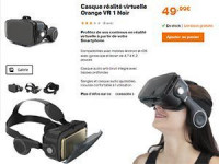 Casque Orange VR1