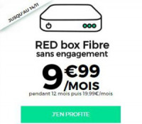 RED fibre à moins de 10 euros par mois