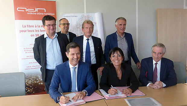 Signature convention de financement AND CA VASRA