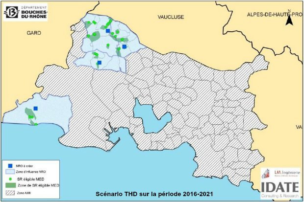 Le plan THD des Bouches-du-Rhône