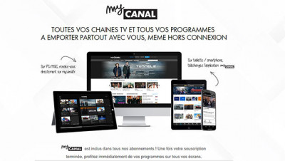 MyCANAL pour tous les abonnés à un service CANAL ou TV by CANAL