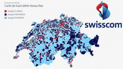 Les réseaux Internet fixe Swisscom