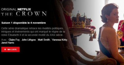 The Crown sur Netflix à partir du 4 novembre
